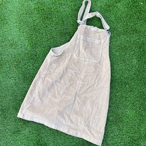 Corduroy Overall Skirt